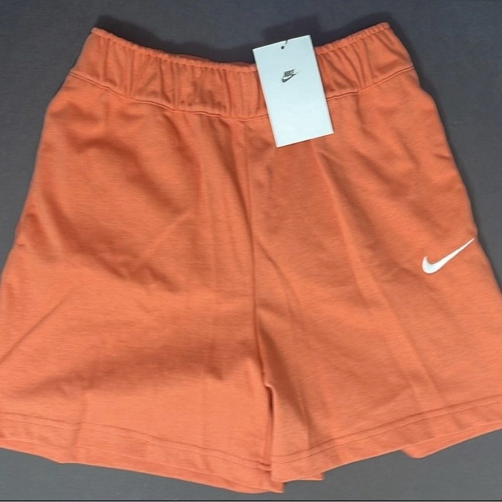 Nike Womens XS Orange‎ Sportswear Essential Shorts New
